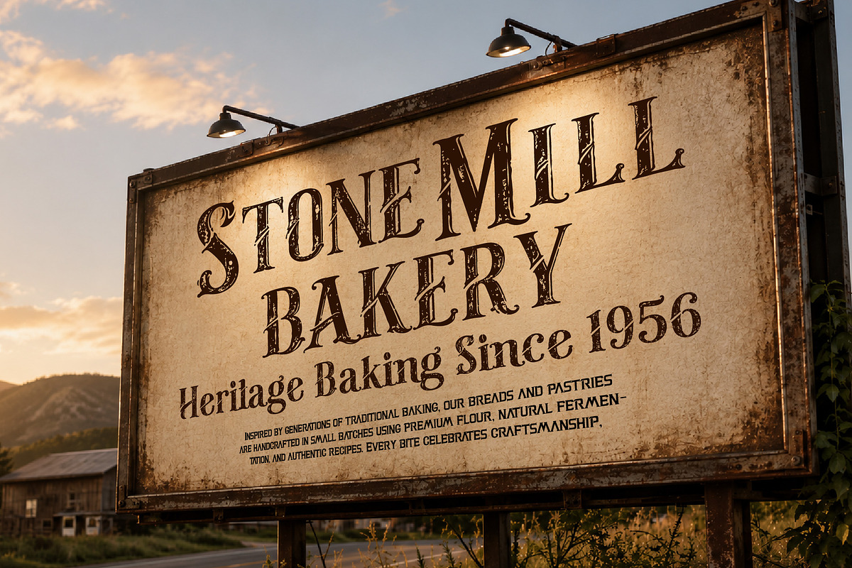 Mokaria Roastery - Vintage Rustic, a Serif Font by HypeWorksCo (Photo 12 of 15)