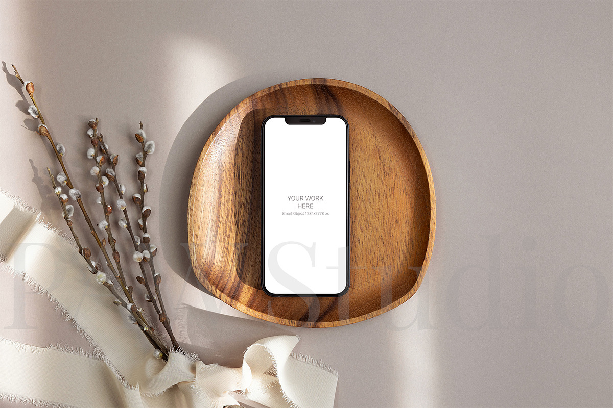 Device Mockup Phone iPhone, a Product Mockup by PawMockups (Photo 6 of 9)