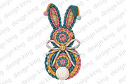 Easter Bunny Faux Yarn Png,Crochet, an Illustration by Designking (Thumbnail 1 of 6)