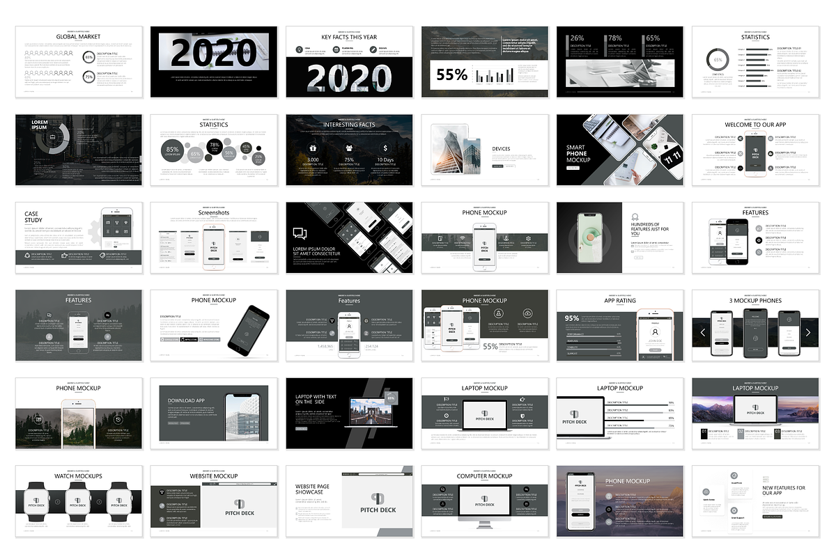 Business Pitch Deck PPTX Template, a Presentation Template by AdrianDragne (Photo 7 of 11)