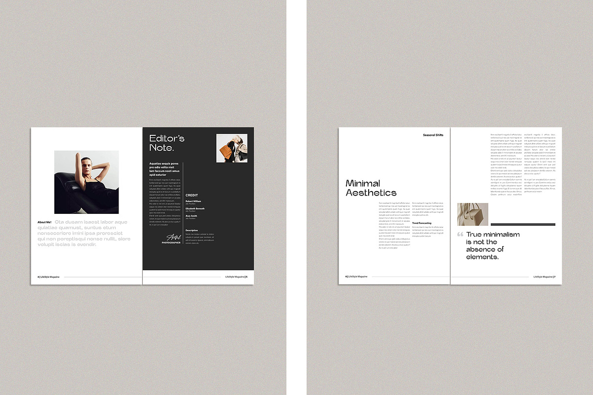 The Lifestyle Magazine Template, a Magazine Template by TemplateFolio-Shop (Photo 5 of 16)