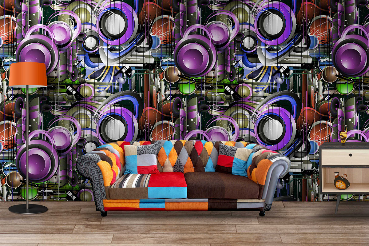 abstract art background, a Pattern Graphic by AAN Seamless Shop (Photo 5 of 6)