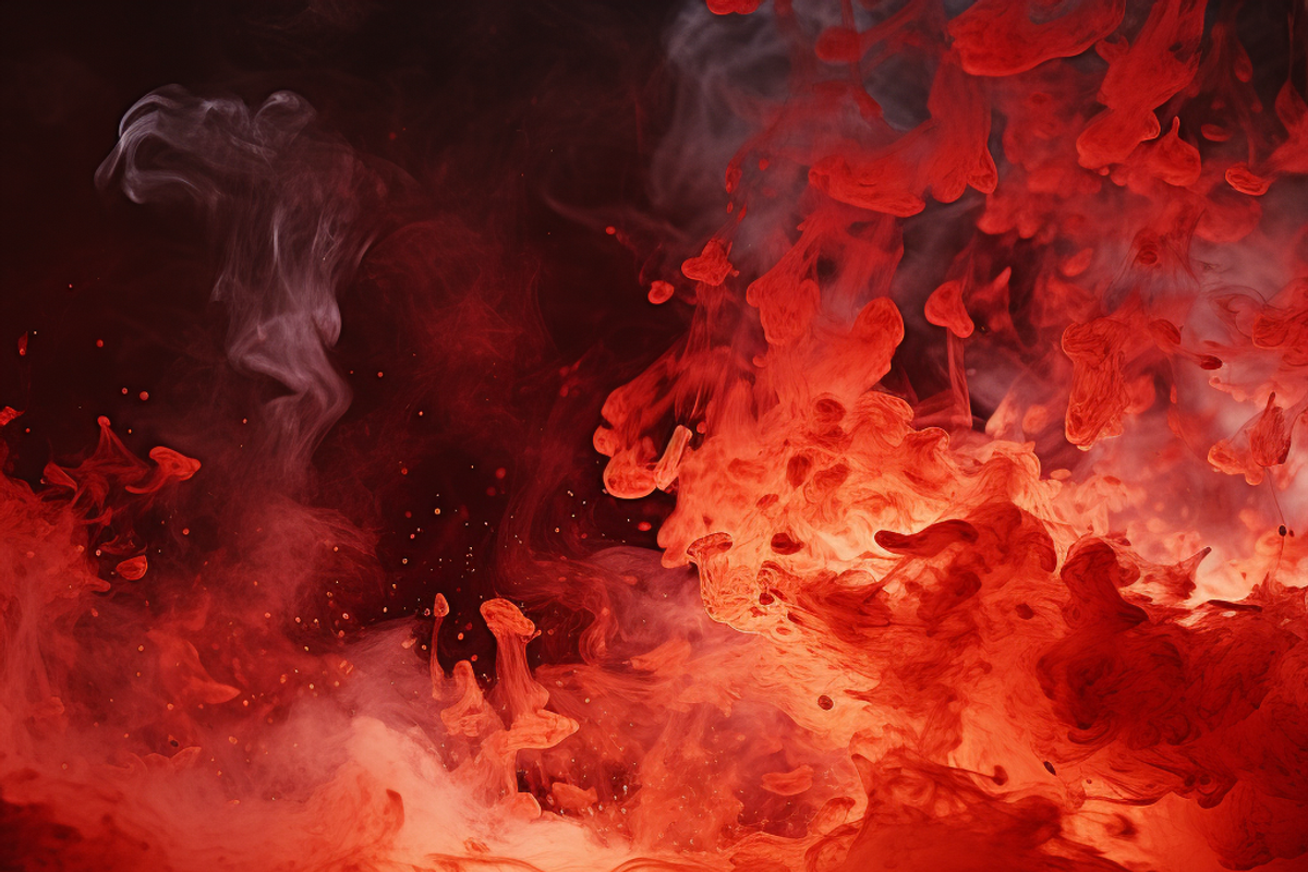 Dark Fiery Background, a Background Graphic by Printable Treasure (Photo 3 of 4)