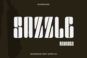 Sazzle Rounded, a Sans Serif Font by Craft Supply Co. (Thumbnail 1 of 8)