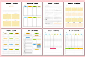 2024 Back To School Planner Canva