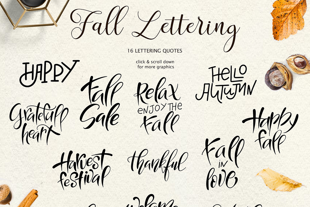 Fall in Love - Watercolor clipart, a Decorative Illustration by Astarte_design (Photo 10 of 12)