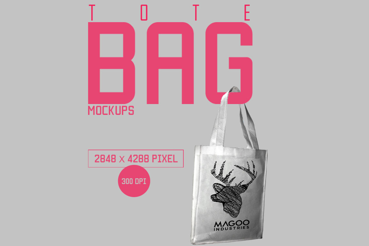 Canvas Totebag Mockup, a Product Mockup by Magoo Studio (Photo 1 of 3)