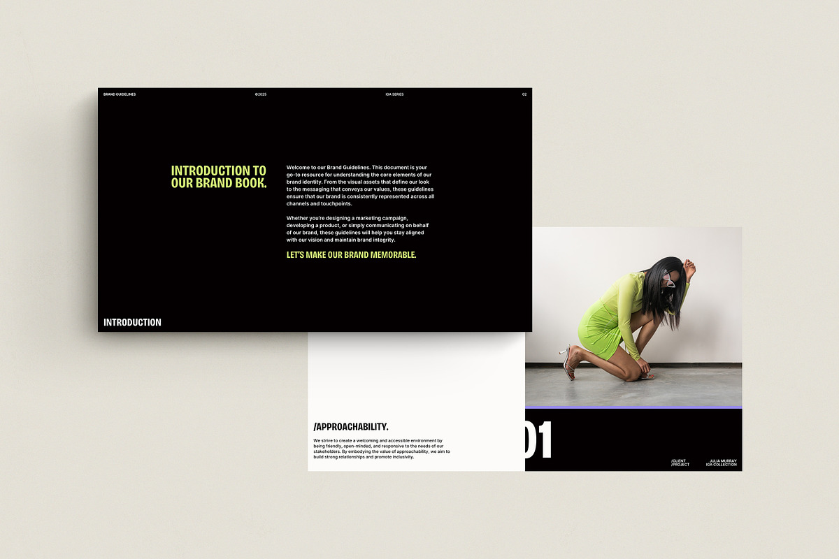 IGA / Brand Guidelines, a Presentation Template by Wildnun Studio (Photo 4 of 18)