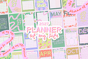 2027 Planner of My Life Calendar Set, an Object Graphic by Mio Buono (Thumbnail 1 of 14)