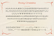 Rosy Cheeks | Romantic font duo, a Handwritten Font by Brandear Design (Thumbnail 15 of 16)