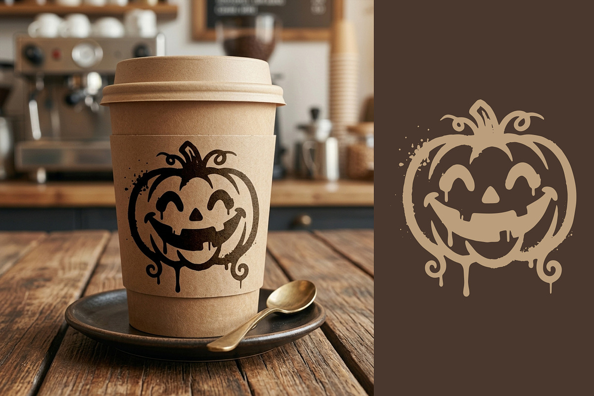 Graffiti Pumpkin Vector SVG PNG Set, an Object Graphic by zahidhossainalif (Photo 4 of 4)