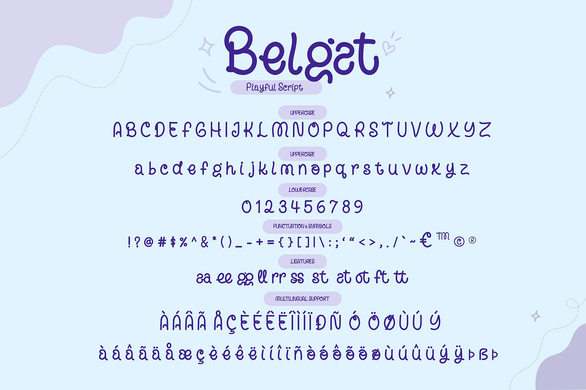 Belgat | Playful Script Font, a Script Font by Yuby Creative (Photo 3 of 8)