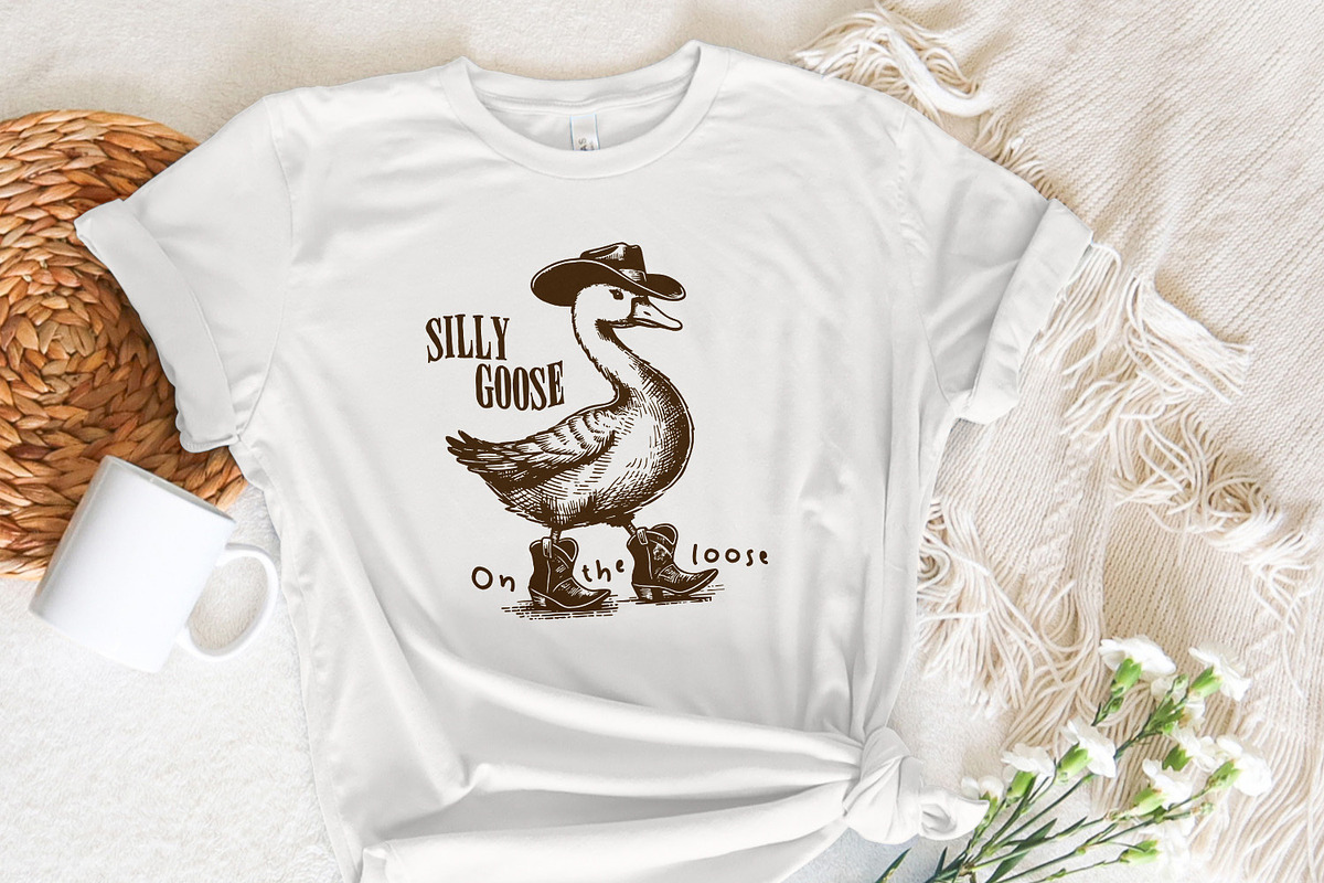 Silly Goose on the Loose PNG, Funny, an Illustration by SharpMarketplace (Photo 4 of 9)