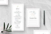 Minimalist Wedding Invitation Set, an Invitation Template by Theme Weavers (Thumbnail 4 of 5)