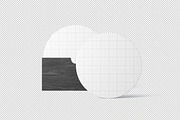 Coaster Mockup, an Advertising Mockup by zpackcreative (Thumbnail 2 of 4)