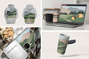 Mountain trip | landscape creator, a Decorative Illustration by LyubovZaytseva (Thumbnail 4 of 16)