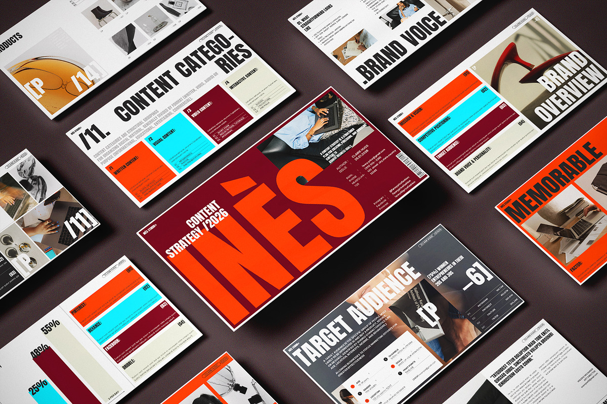 Content Strategy Presentation, a Presentation Template by ArtisanaAura (Photo 1 of 14)