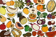 Vector fruit, an Illustration by risovanya (Thumbnail 5 of 9)