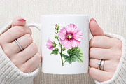 Garden Flowers Watercolour Clip Art, an Illustration by Sublimation Artist (Thumbnail 5 of 6)