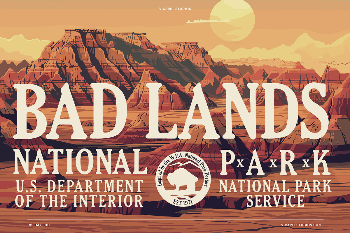 Day Fog – Hand drawn Vintage Serif, a Serif Font by Vicarel Studios (Photo 7 of 12)