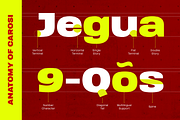 Carosi - Bold Wide Modern Sport Sans, a Sans Serif Font by Typia Nesia (Thumbnail 9 of 11)