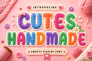 Cute Handmade – Sweet Font, a Sans Serif Font by Limited.studio (Thumbnail 1 of 4)