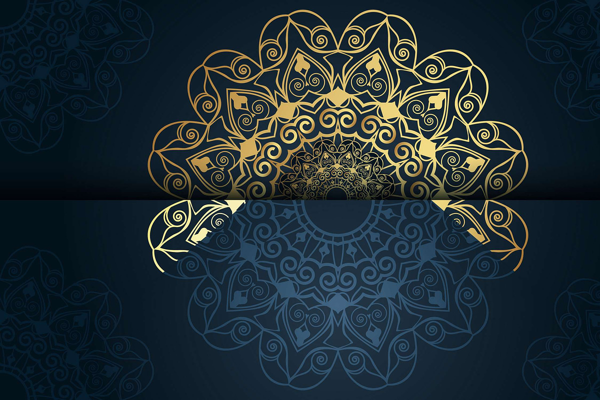 560+ Mandala Design Mega Collection, a Decorative Illustration by NJ Himel (Photo 258 of 289)