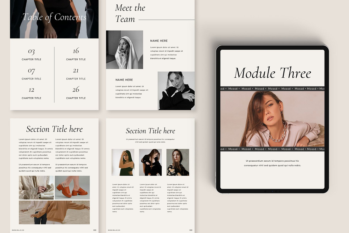 MOSSE Coach Ebook Template CANVA, a Design Template by BoldNStudio (Photo 4 of 10)