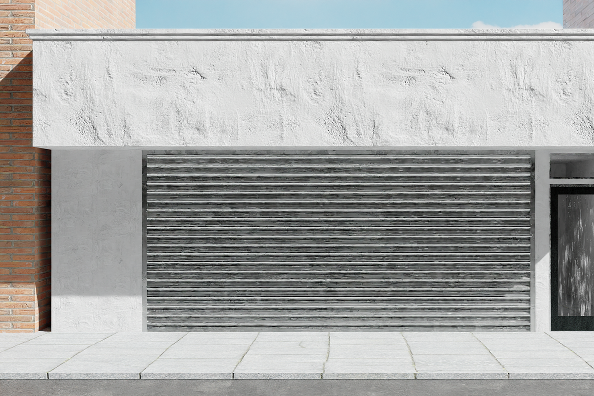 Modern Front Store 3D Model, a Scene 3D Model by Dudukbersama (Photo 1 of 2)