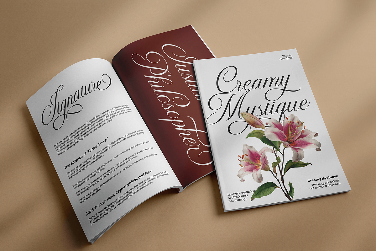 Revinda - Modern Cursive Script Font, a Script Font by Pixesia Studio (Photo 8 of 12)