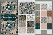 Moody Renaissance Acanthus Patterns, a Pattern Graphic by Rose Design (Thumbnail 2 of 12)