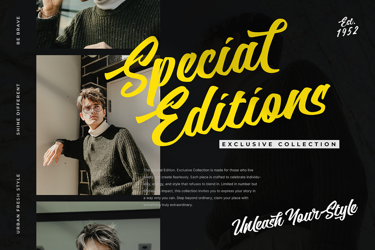 Heats Black - Script Font, a Script Font by agnyhasyastudio (Photo 5 of 12)