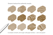 Procreate Craft Paper Brushes, a Brush Add-On by HopeArtIllustration (Thumbnail 2 of 3)