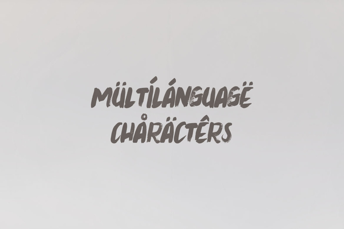 Brush Hard - Handwritten Font, a Sans Serif Font by Cruzine (Photo 6 of 7)