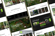 Botanical Garden Landing Page, a Landing Page Template by SLAB! Design (Thumbnail 3 of 4)