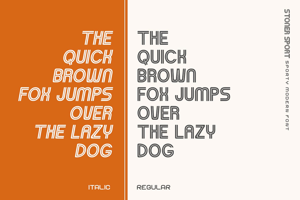 Stoner Sport Typeface, a Script Font by alit design (Photo 2 of 15)