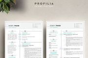 Word Resume & Cover Letter Template, a Resume Template by Profilia Resume Boutique (Thumbnail 4 of 4)