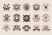 Baseball Emblems Part 1, a Branding & Logo Template by AkimD (Thumbnail 2 of 6)