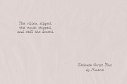 Ballet Ribbon: Handwritten Font, a Handwritten Font by Mneme (Thumbnail 7 of 9)