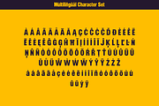 Balbek - Condensed Sans Serif, a Sans Serif Font by Valentino Vergan (Thumbnail 15 of 15)