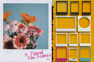 15 Instax Photo Polaroid Film Frames