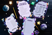 Space Adventure Kid Printable Bundle, a Print Template by Sunny Jar Designs (Thumbnail 1 of 3)