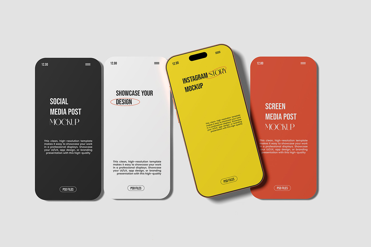 Social Media Post Mockup, an iPhone Mockup by Graphicbars (Photo 7 of 11)