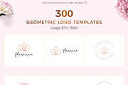 300 Geometric Premade Logo Bundle, a Branding & Logo Template by XpertgraphicD (Thumbnail 8 of 63)