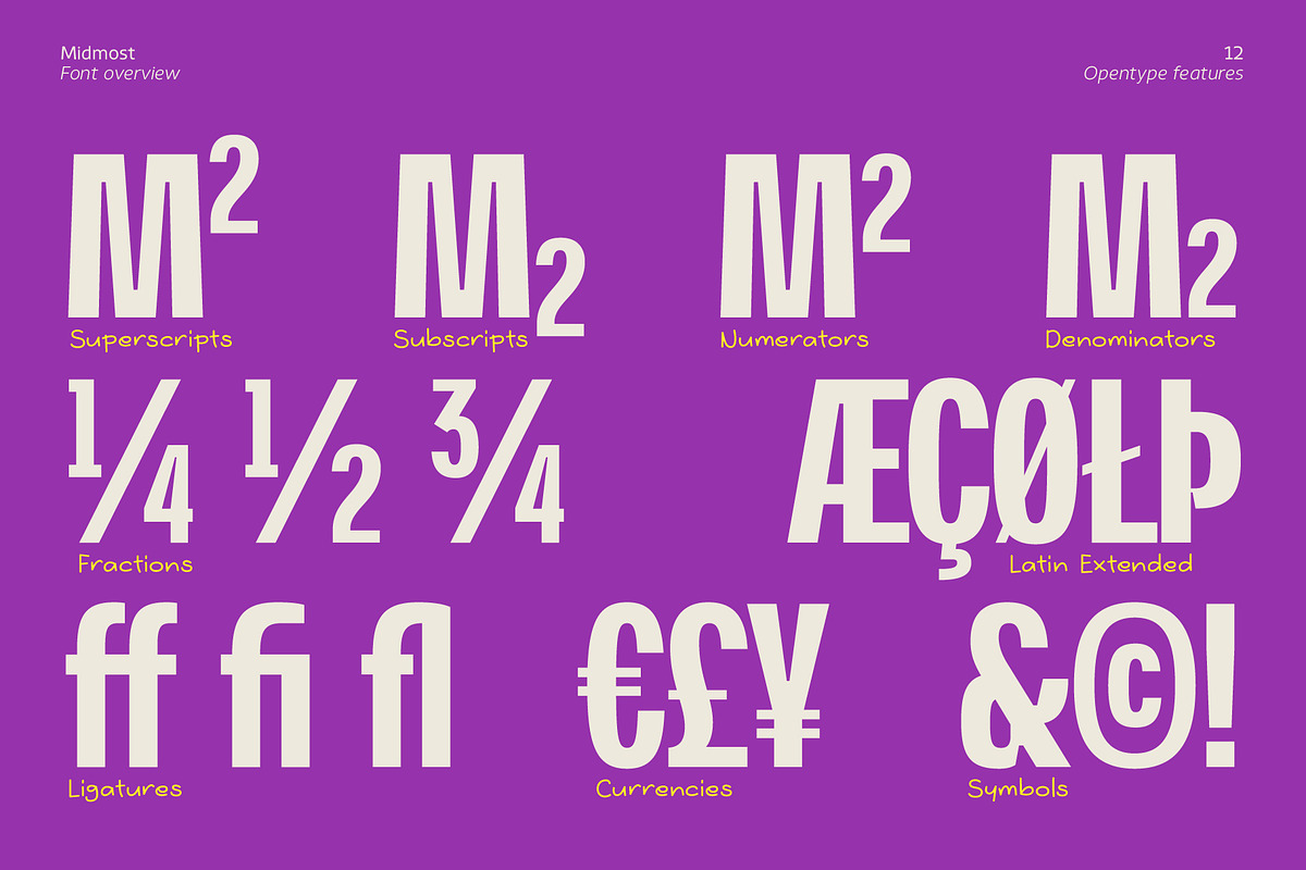 Midmost, a Sans Serif Font by Zafara Studios (Photo 12 of 12)