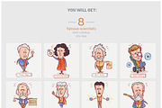 Famous scientists • Volume 1, an Education Illustration by Yeticrab (Thumbnail 3 of 4)