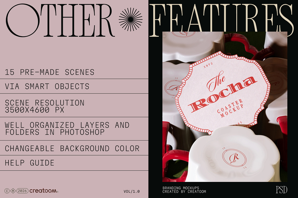 The Rocha – Bakery cafe mockups, a Packaging Mockup by Creatoom (Photo 6 of 8)