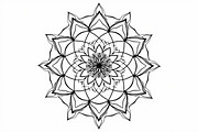 Mandala Art Line Drawing Pack, an Illustration by musafir_fashion (Thumbnail 3 of 11)