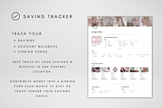 Notion Saving Tracker Template, a Templates & Theme by BRANDcontent (Thumbnail 4 of 7)