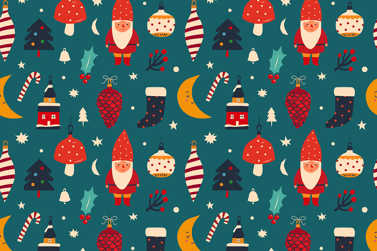 Merry Christmas collection, a Seasonal Illustration by MoleskoStudio (Photo 17 of 22)